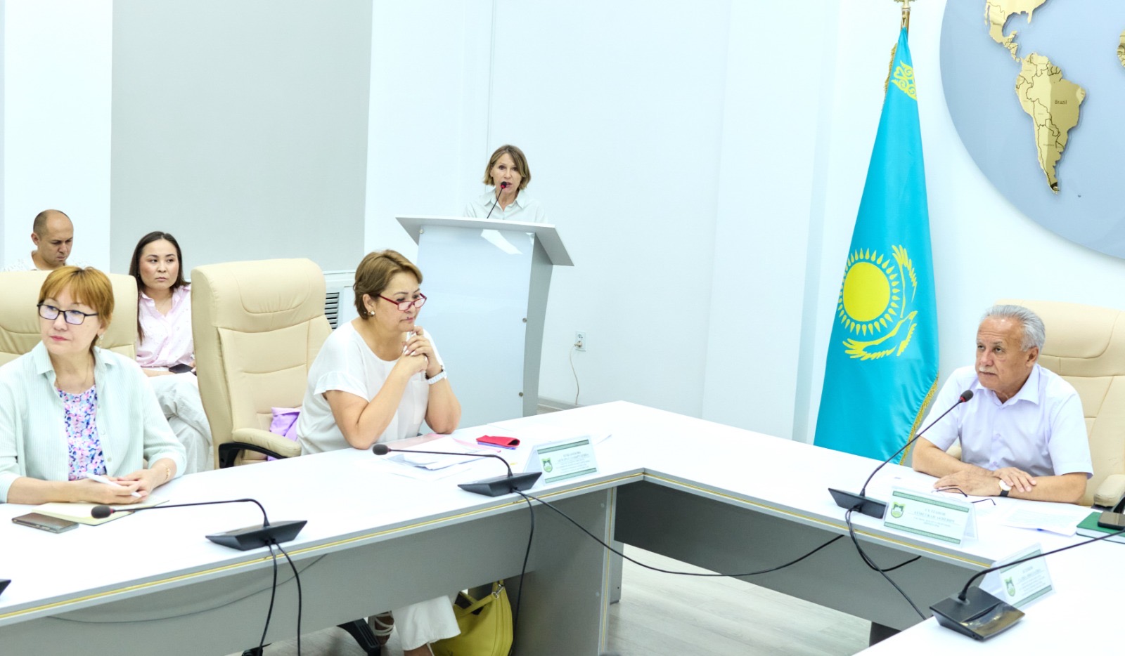 ҚАЗАҚ ҰЛТТЫҚ АГРАРЛЫҚ ЗЕРТТЕУ УНИВЕРСИТЕТІНДЕ ЖАҢА КОНСТИТУЦИЯНЫҢ НЕГІЗГІ ҚАҒИДАТТАРЫ ТАЛҚЫЛАНДЫ